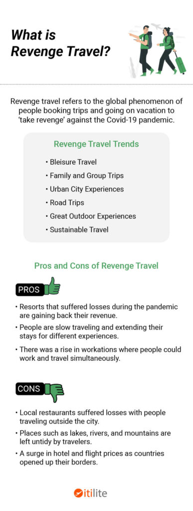 pros and cons of revenge travel